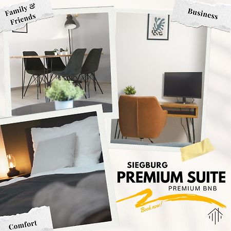 Business & Family - Zentral, 24H Check-In, Xxl Tv Apartment Siegburg Bagian luar foto