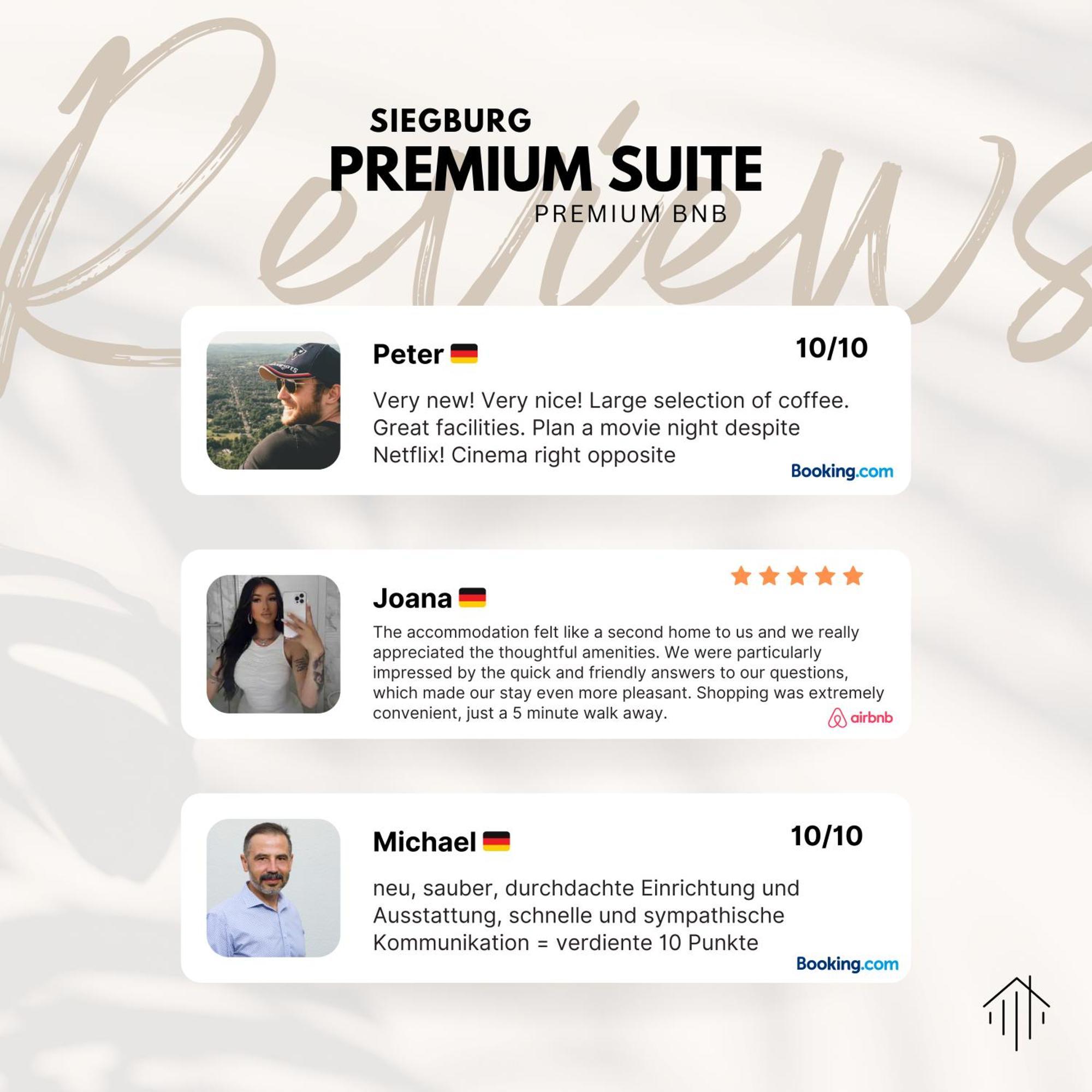 Business & Family - Zentral, 24H Check-In, Xxl Tv Apartment Siegburg Bagian luar foto